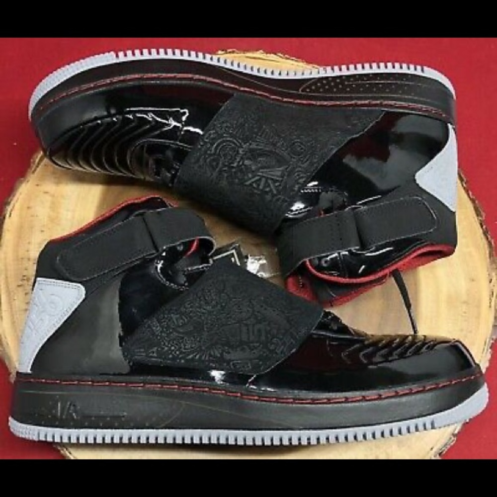 Pre-owned Air Jordan Fusion 20 (AJF 20) Black / Stealth – Varsity Red